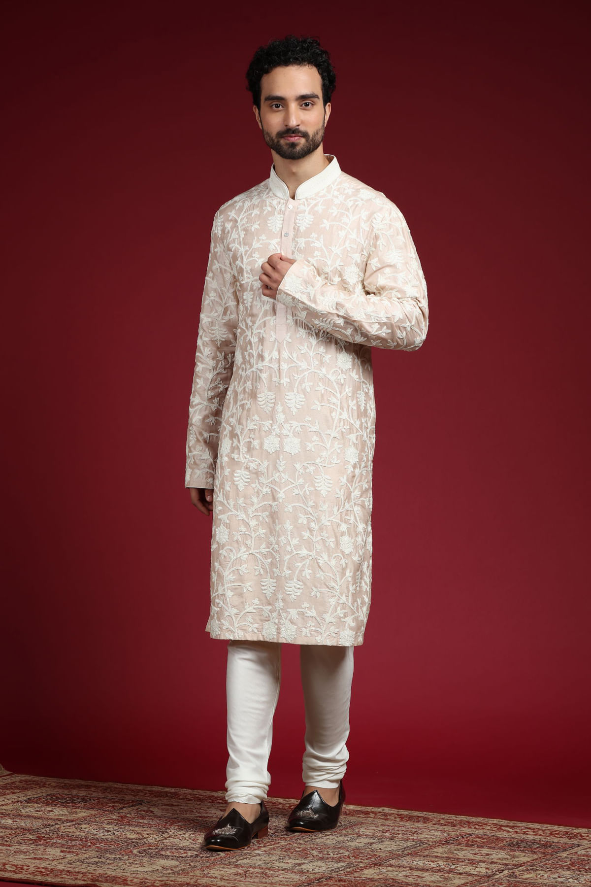 Pink Kurta