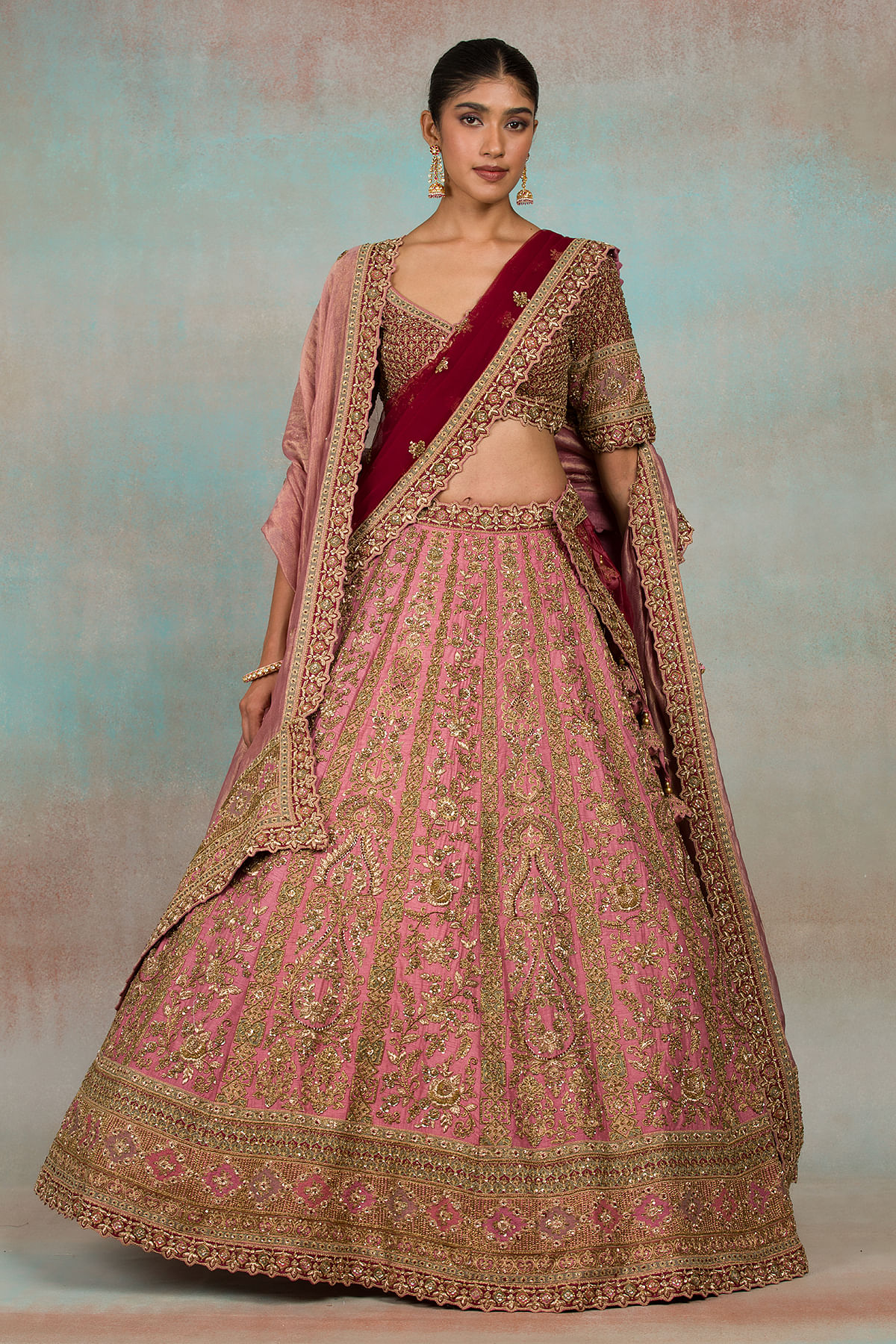 Pink Bridal Lehenga