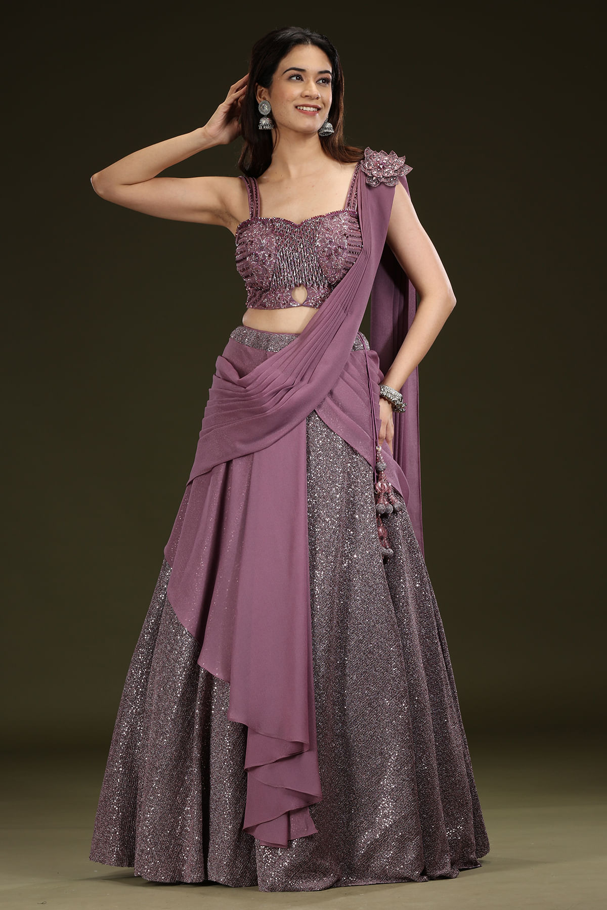 Purple Lehenga