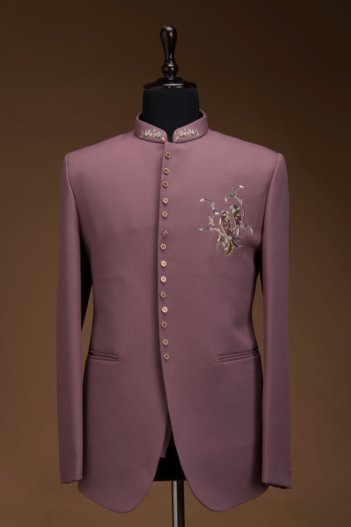 Purple Jodhpuri Suit
