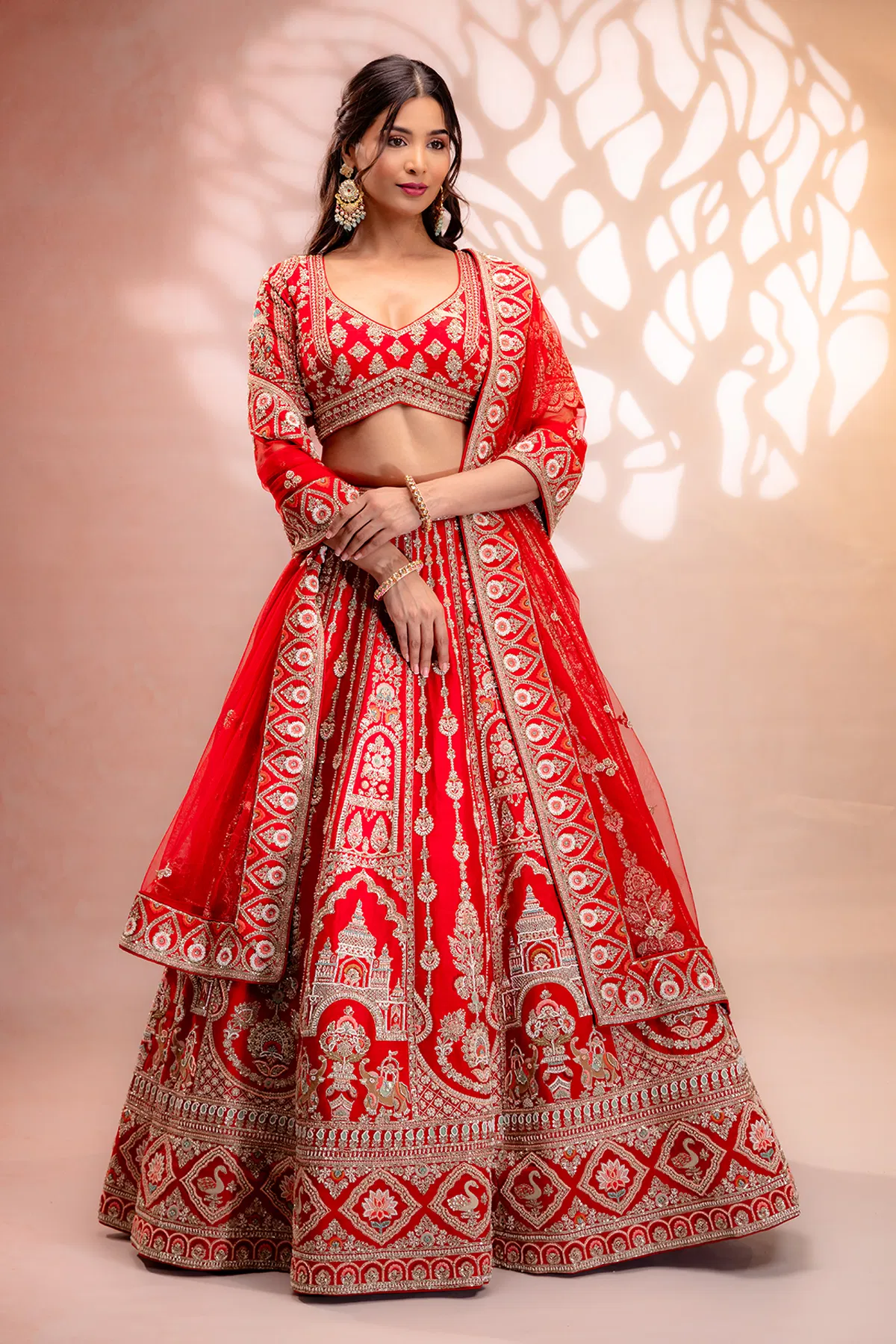 Red Wedding Lehenga 