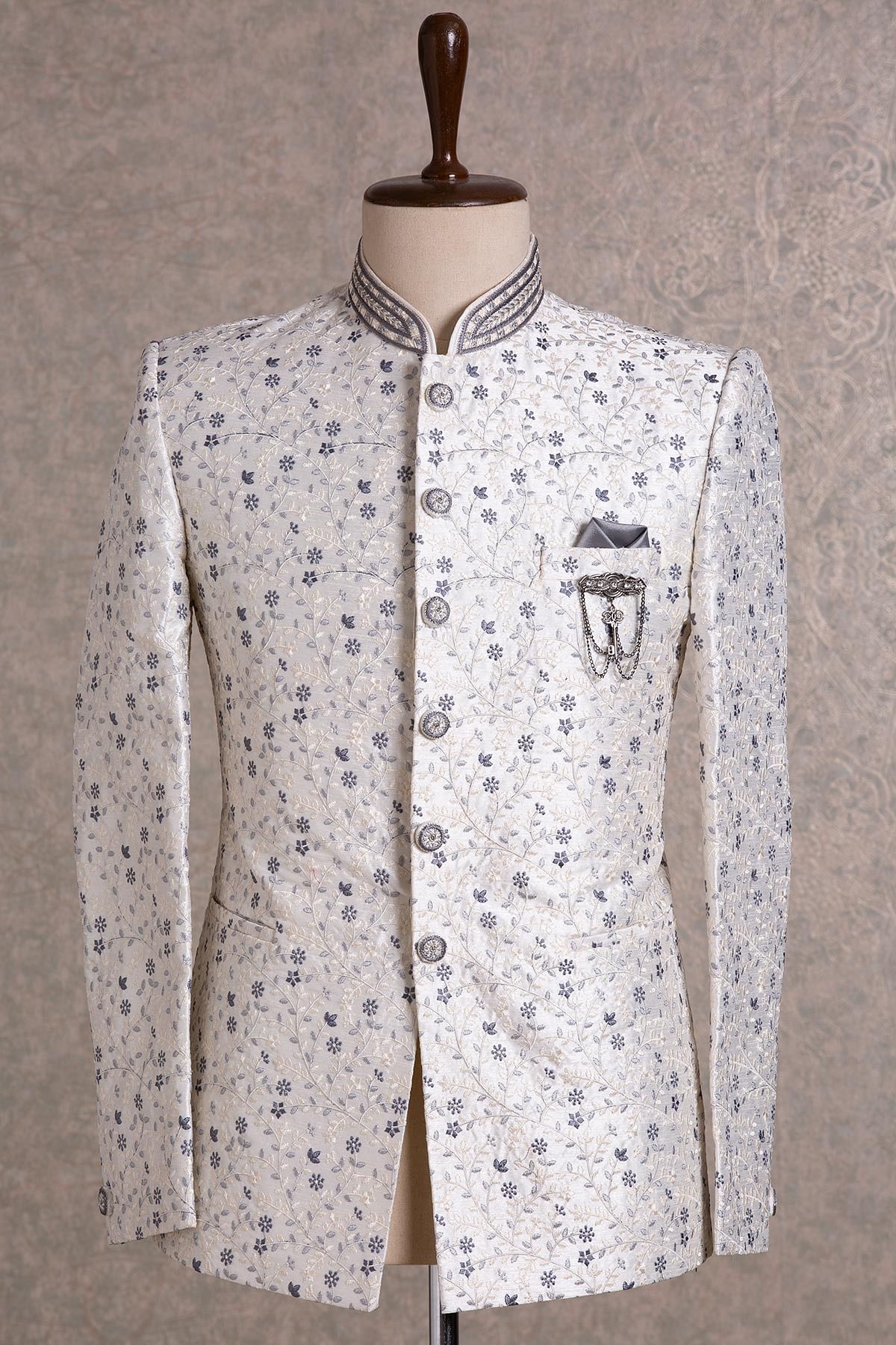 White sale jodhpuri coat