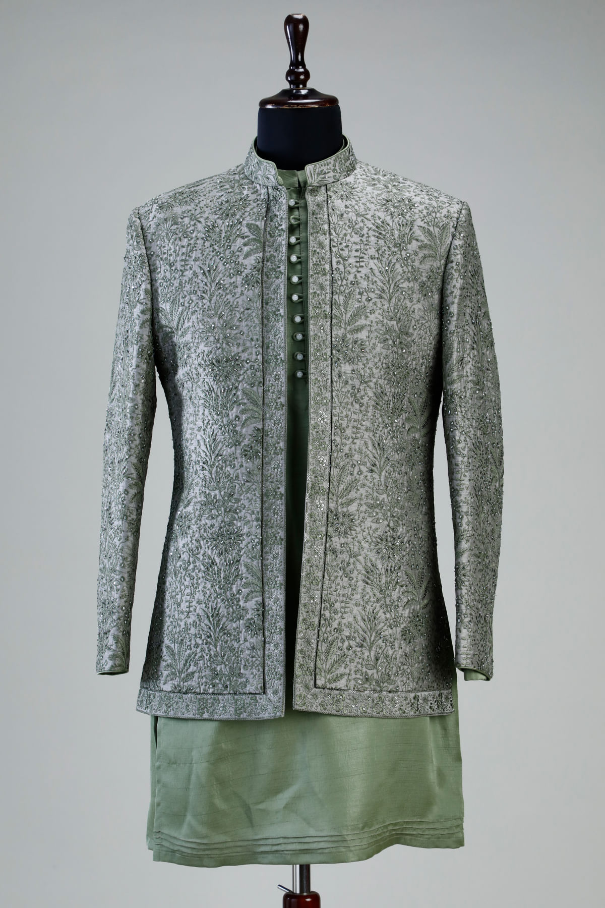 Green Jodhpuri Suit
