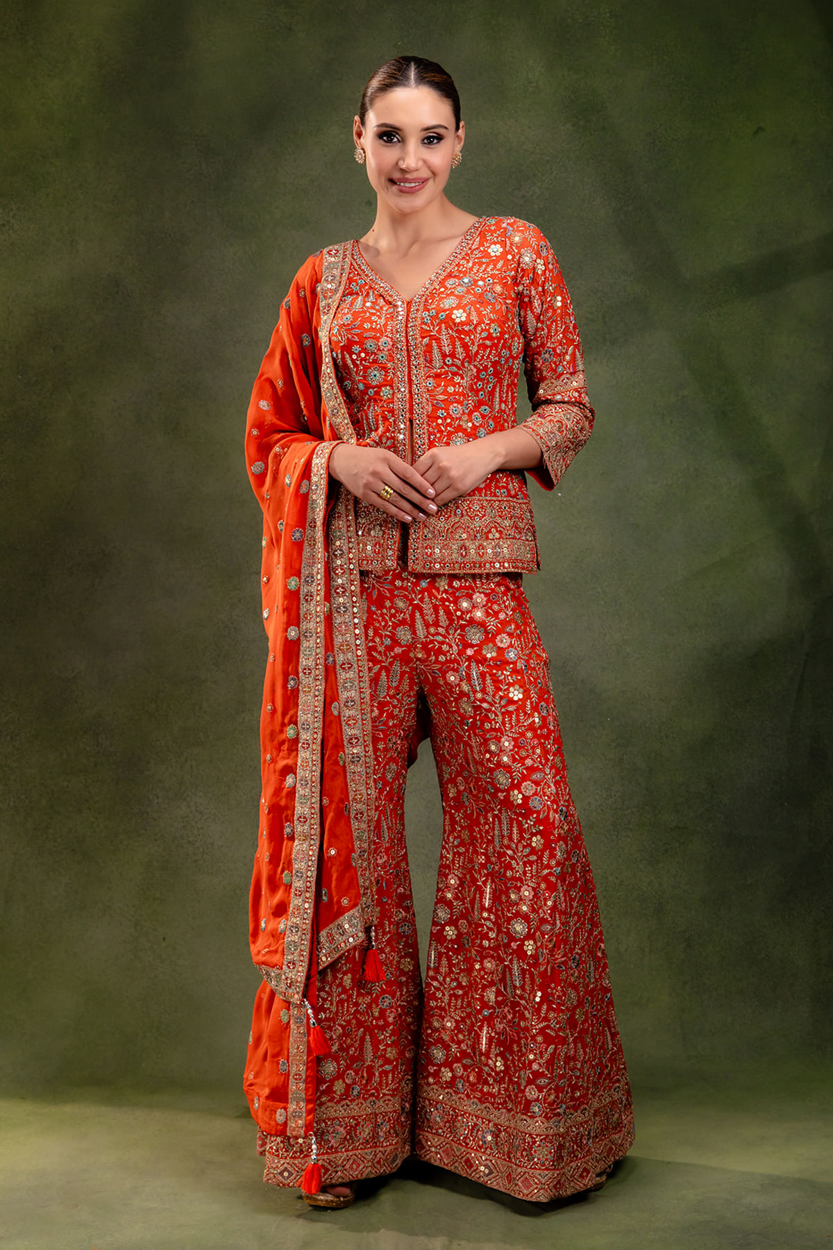 Red Designer Salwar 