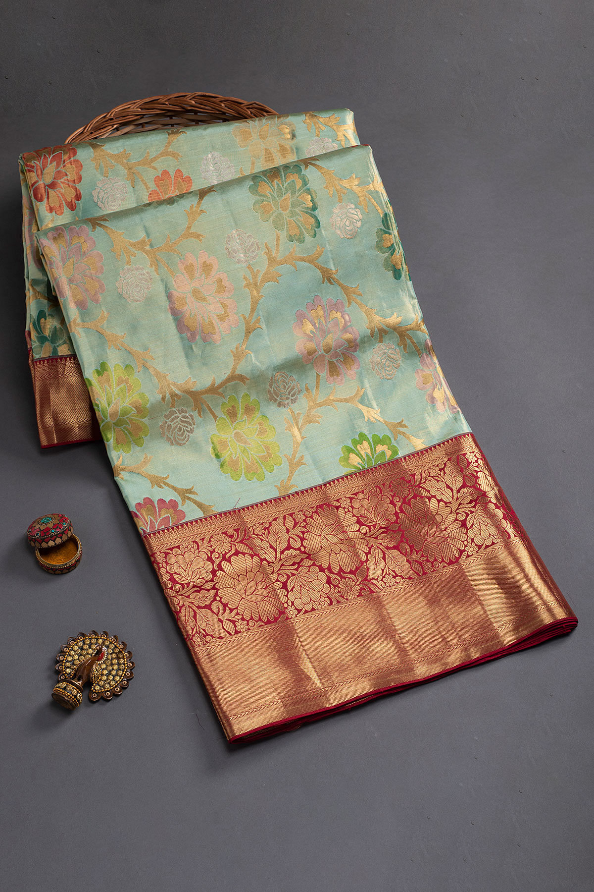 Kanchipuram Tissue Saree