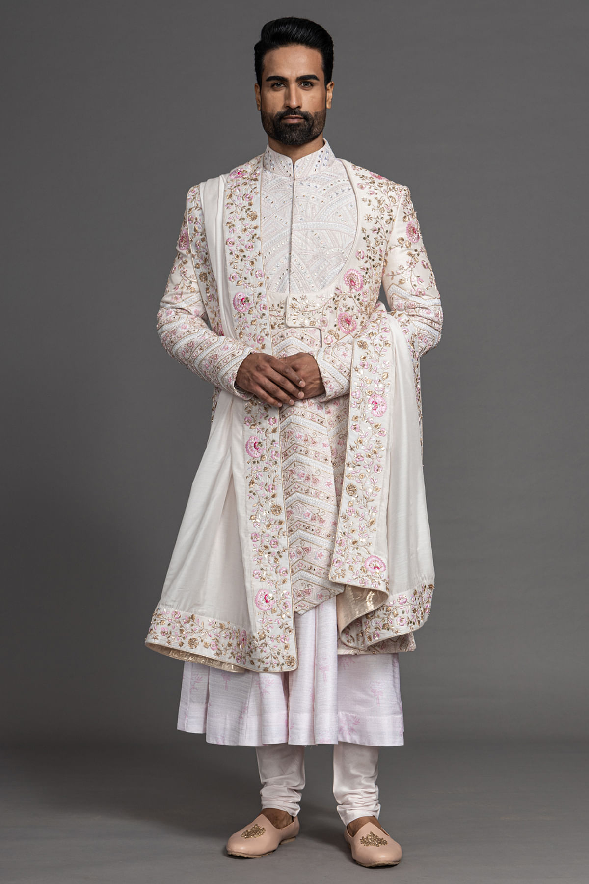 Off-White Wedding Sherwani