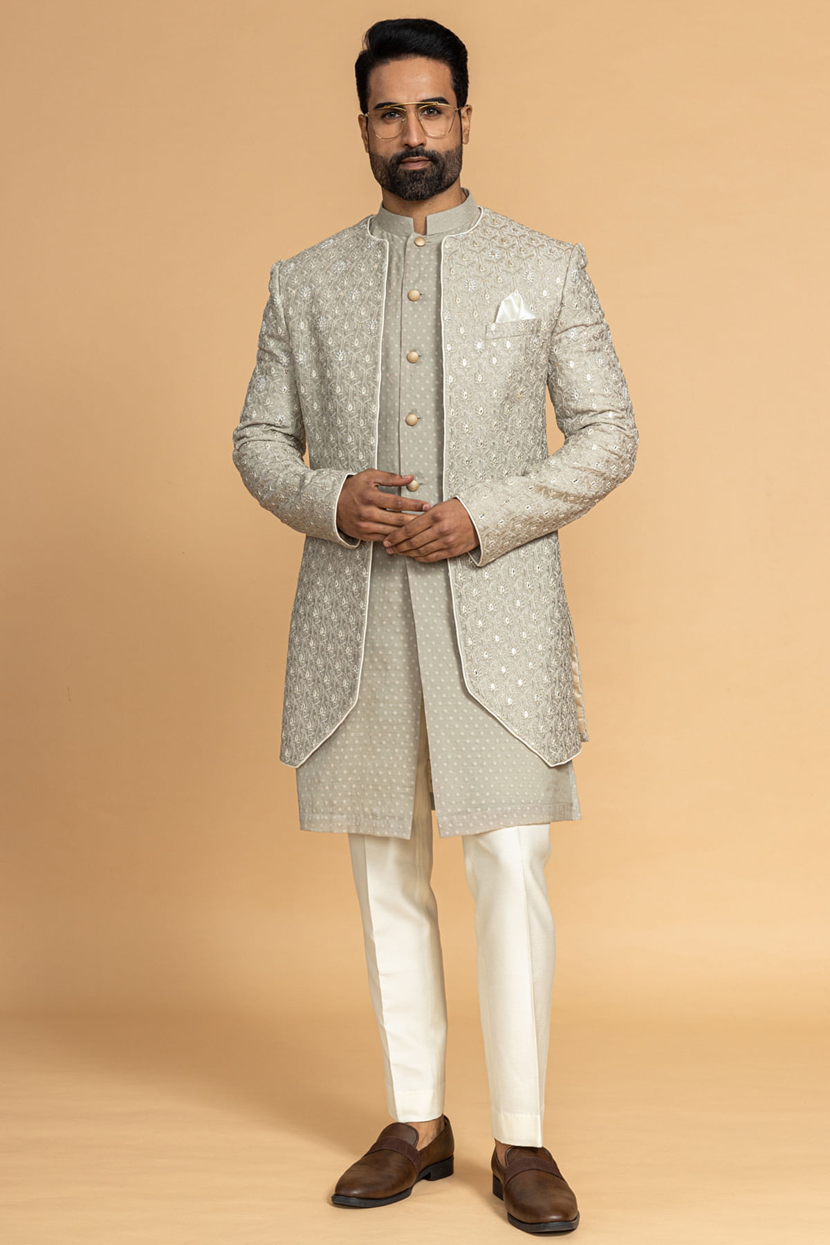 Samyakk sherwani sales