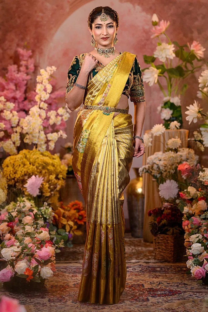 Kanchipuram Tissue Saree