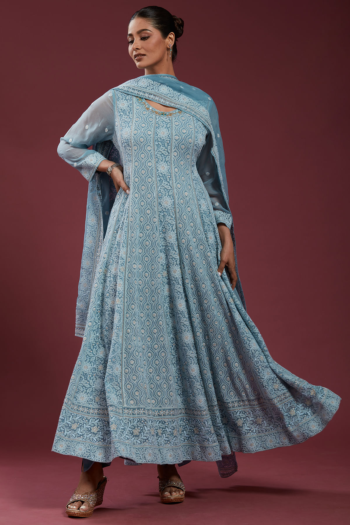 Chikankari Salwar