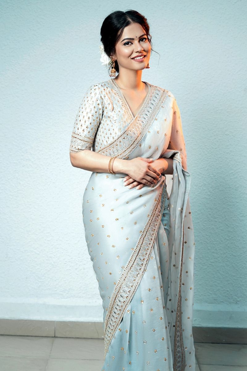 Banarasi Art Katan Silk Saree With Meena Weaving-Pastel Blue –  Banarasikargha