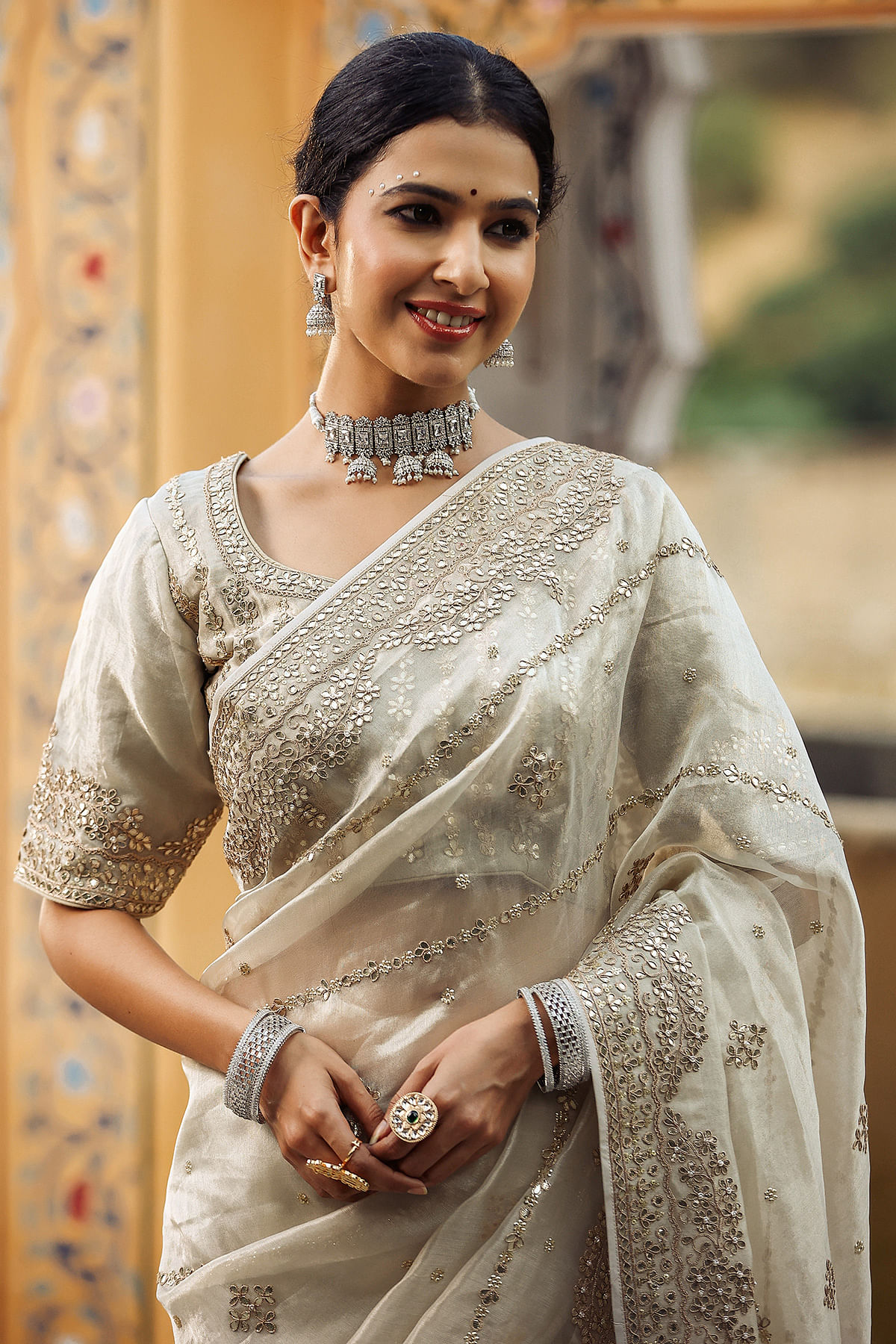 Buy Pastel Wedding Wear Sarees Online for Women in USA