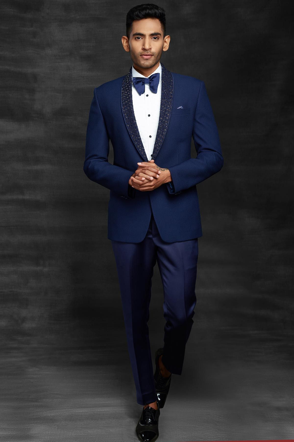 Mens navy sales tuxedo jacket