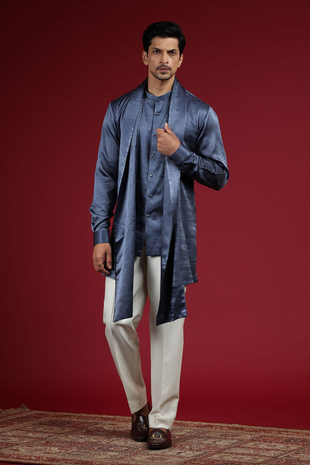 Blue Kurta