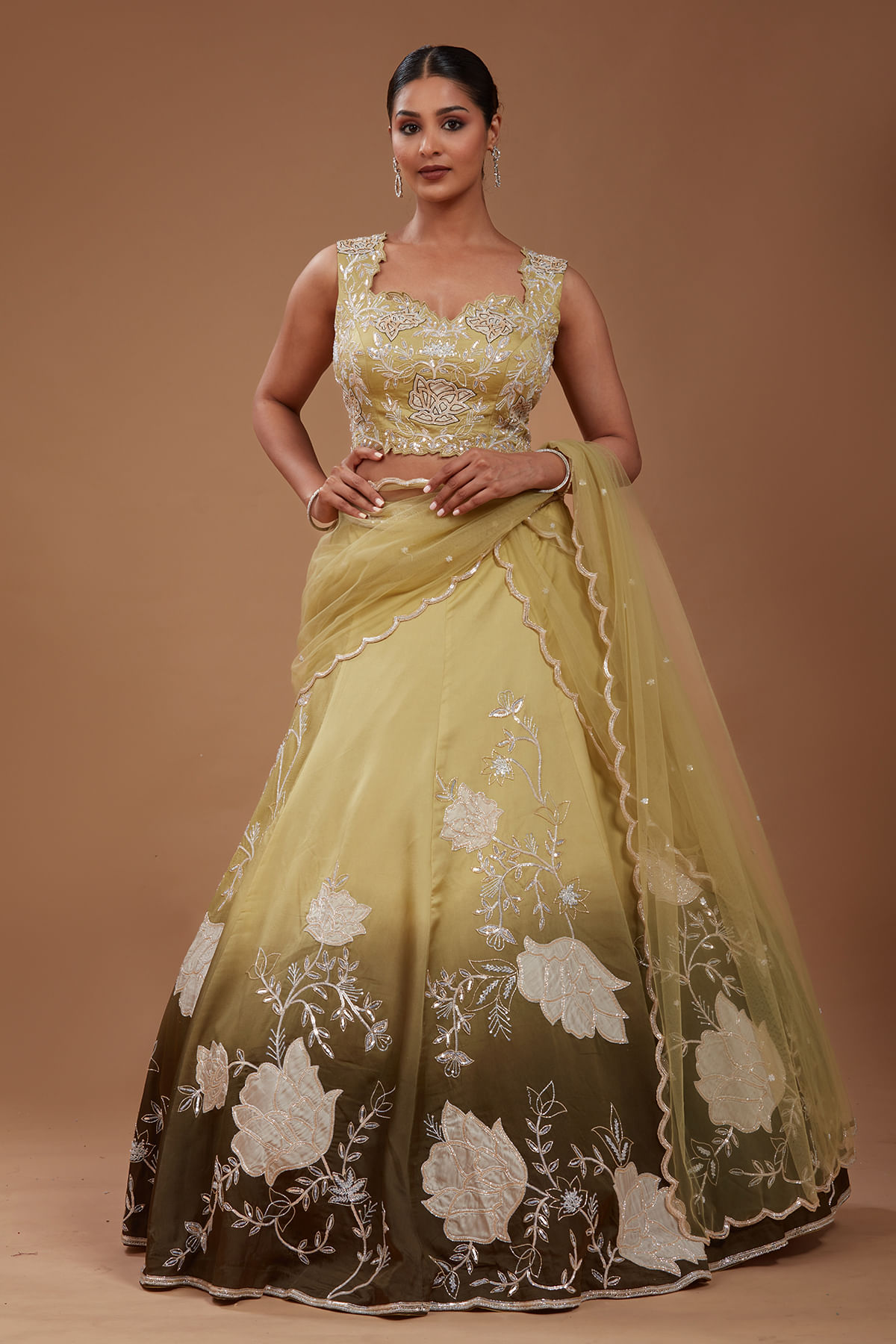 Yellow Lehenga for Bridesmaids
