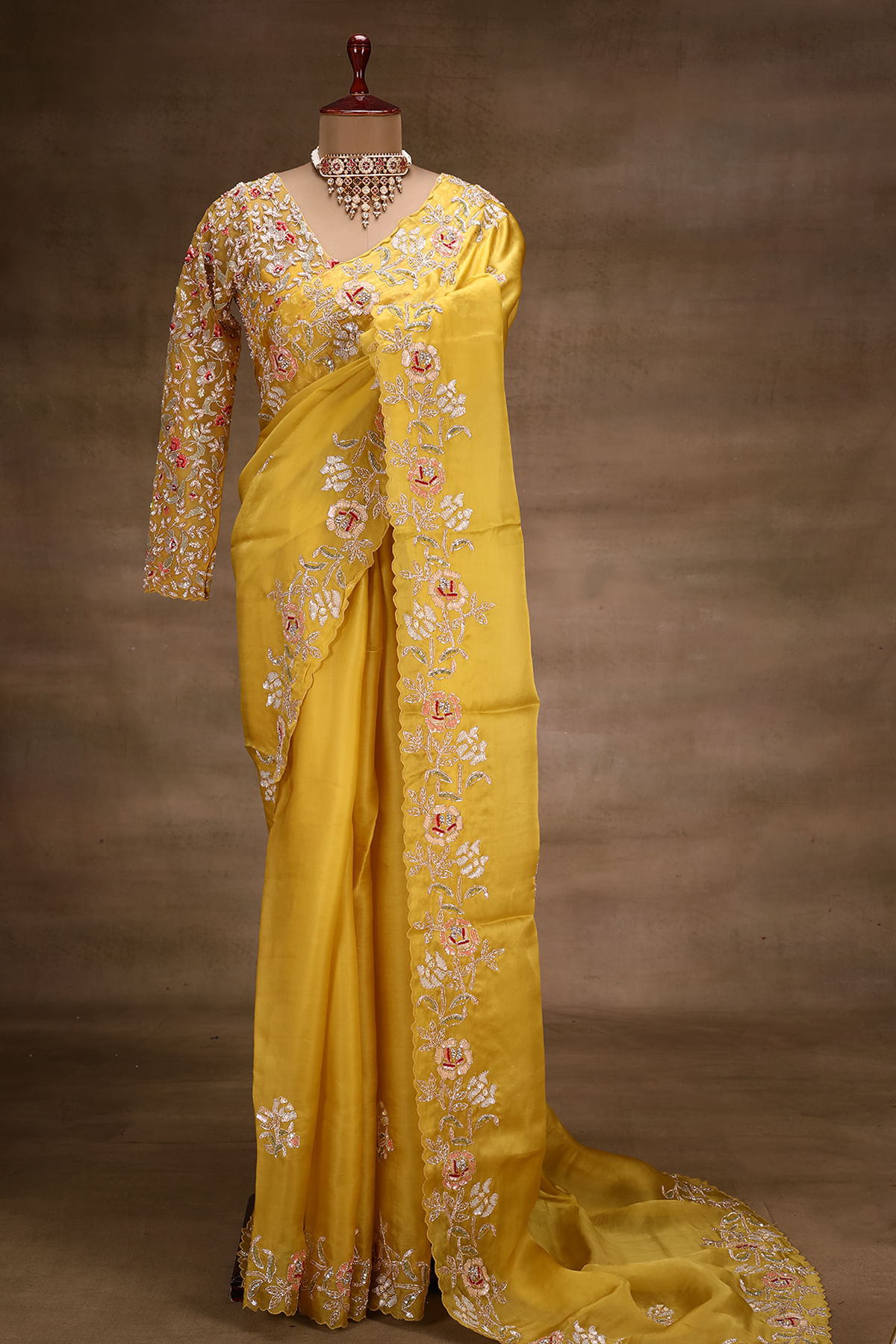 Yellow Saree
