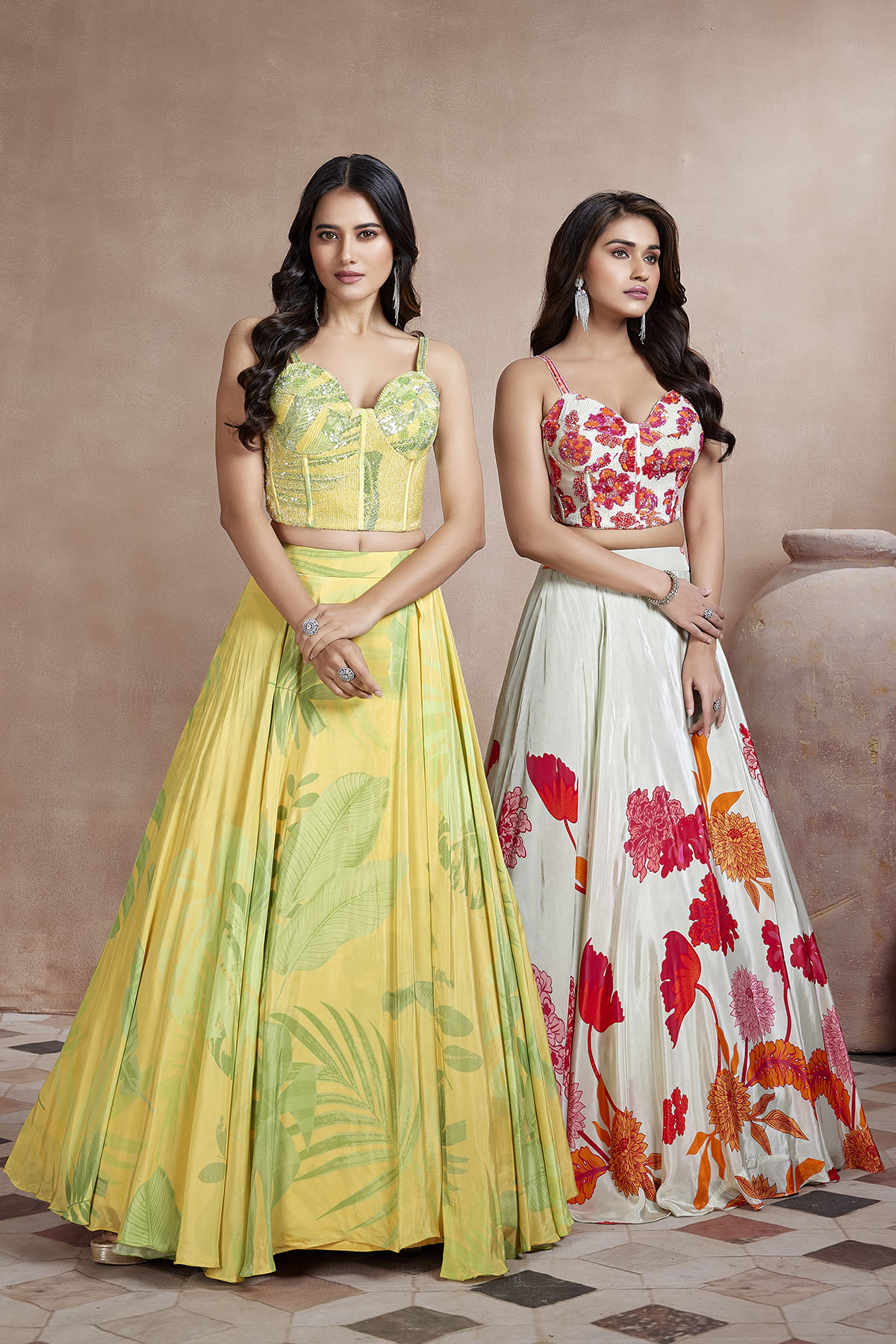 crop Top Lehengas