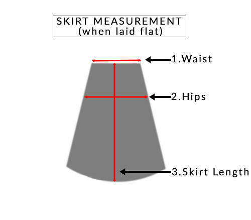 Petticoat Measurement Form