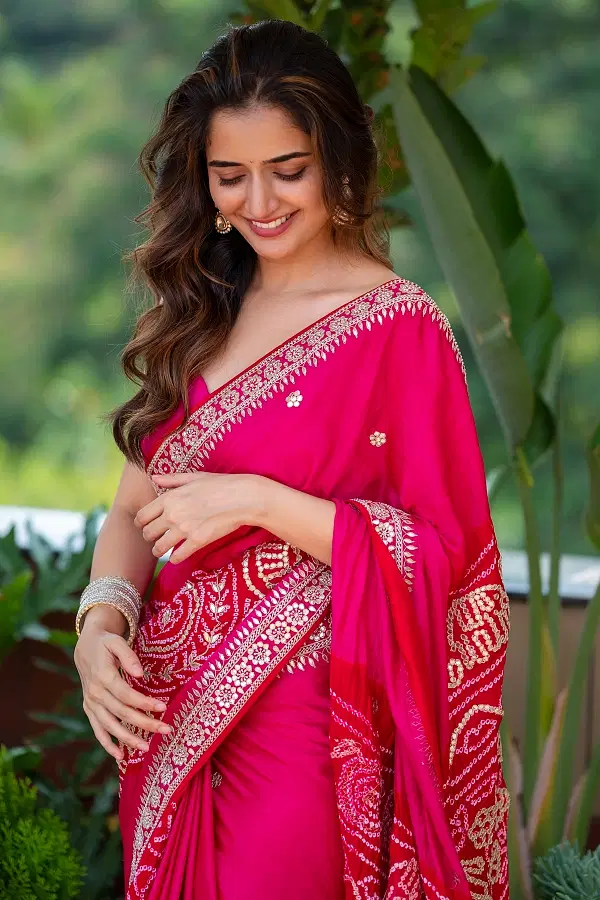 Cotton ki party wear saree 2025