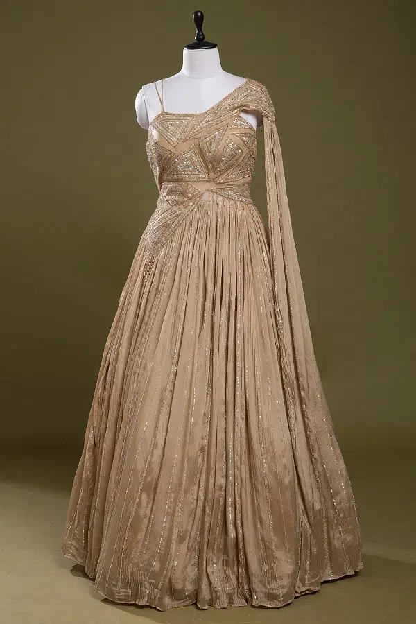 Latest designer gowns online shopping at samyakk Samyakk