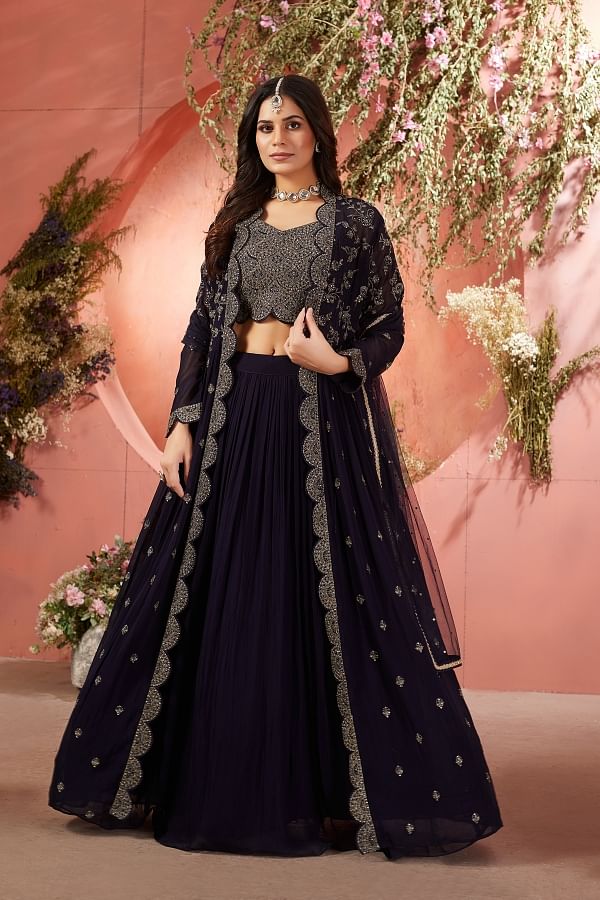 Exclusive Jacket Lehengas Lehenga Dress Latest Lehenga Designs Samyakk