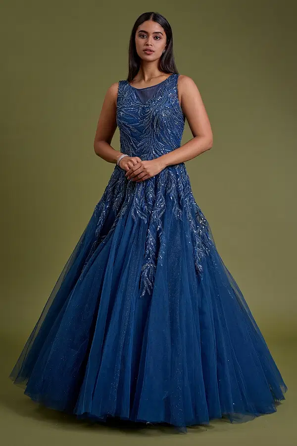 Buy Evening Gowns Party wear Designer Gowns Online Best Price Samyakk