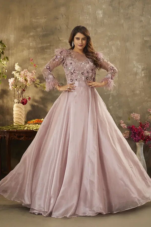 Long one piece dress for wedding 2025