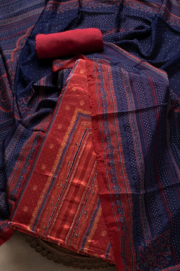 Cotton dress material online shopping cash on delivery store