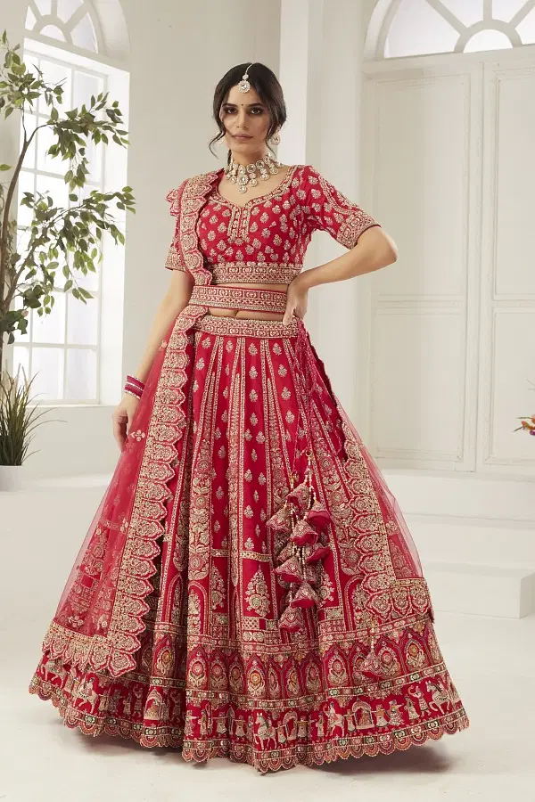 Buy Latest Wedding Lehenga Choli Affordable Price Samyakk
