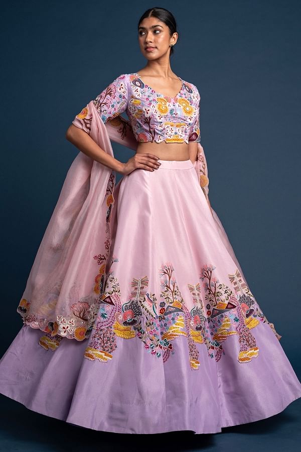 Bridesmaid lehenga designs shop