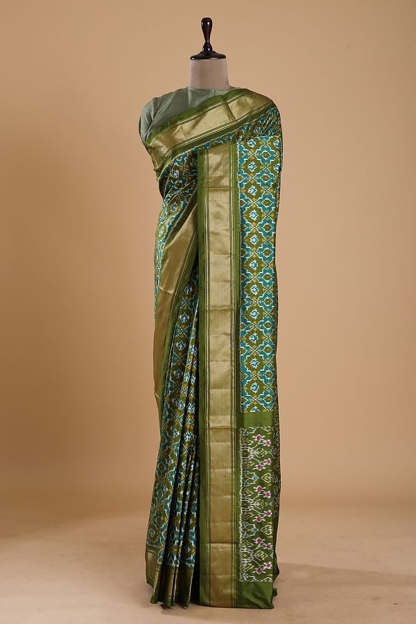 Ikkat silk sarees latest designs best sale