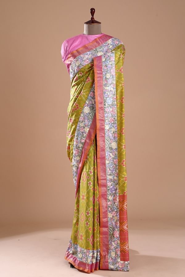 Latest ikkat sarees hot sale