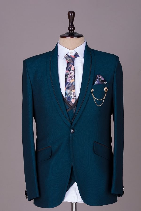 Peacock blue coat clearance