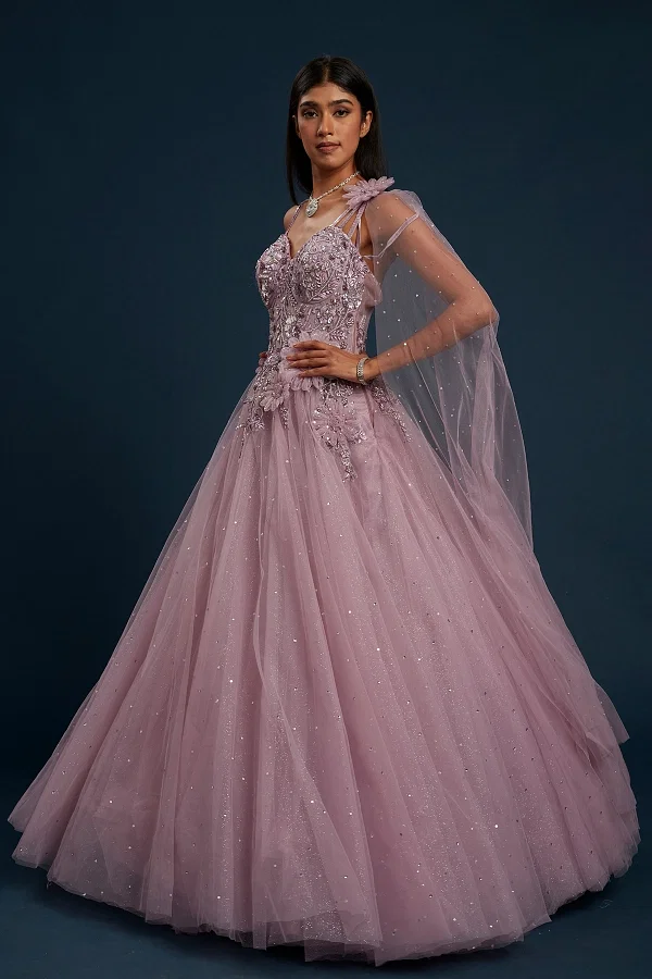 Ocassion Wear Gowns Coaktail Party Gowns Samyakk Online Samyakk