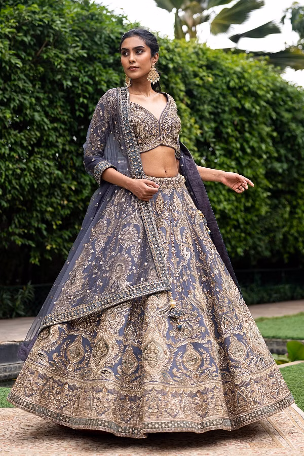 Buy Party Wear Lehenga New Design Samyakk