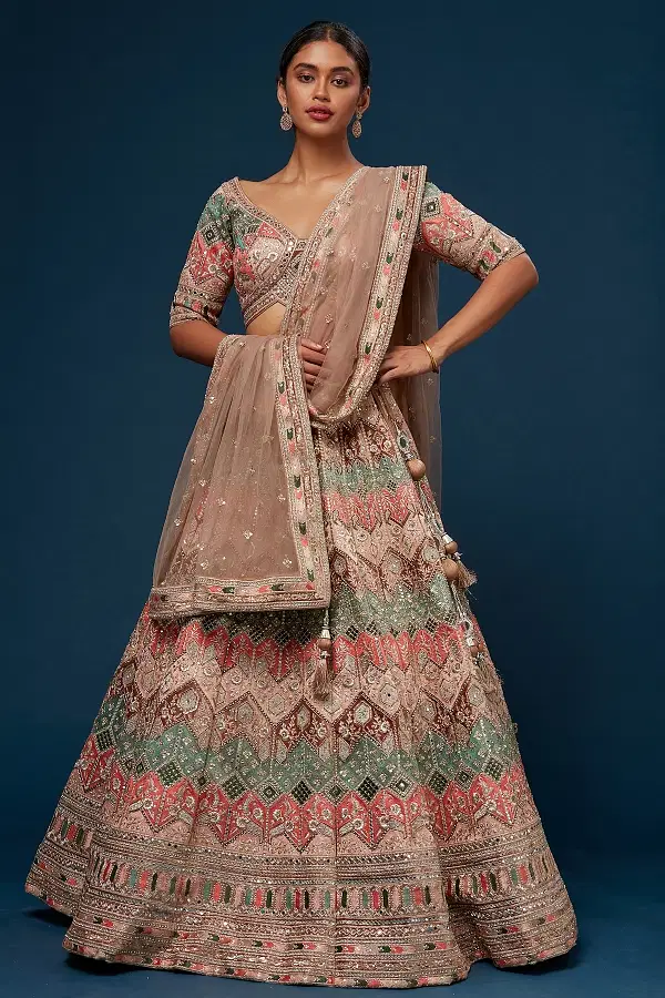 Sangeet Lehenga Designs for Bride Online At Best Price Samyakk