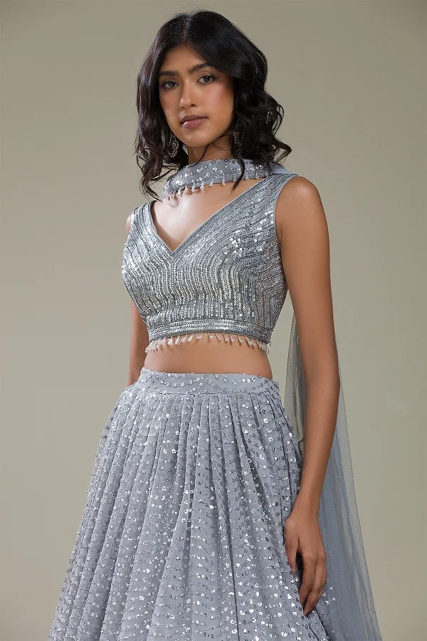 Indian Silver Mirror Work Readymade Heavey Sari Blouse Saree Lehenga  Designer Bridal Wedding Skirt Choli, Crop Top Fully Stitched Padded - Etsy  Finland