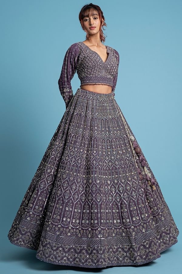 budget designer lehengas - Indian Bridesmaid outfits all under 20k!