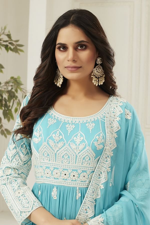 Samyakk anarkali shop suits