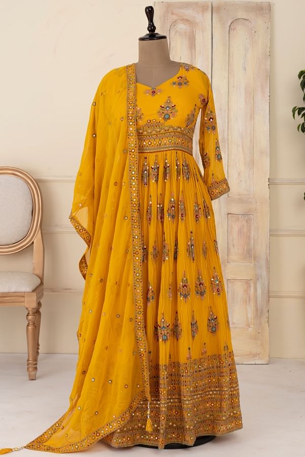 Wedding Sangeet Partywear Georgette Sharara Suit With Sequins Embroidery  Stitched Salwar Kameez Punjabi Suit Indian Pakistani Wedding Dress - Etsy