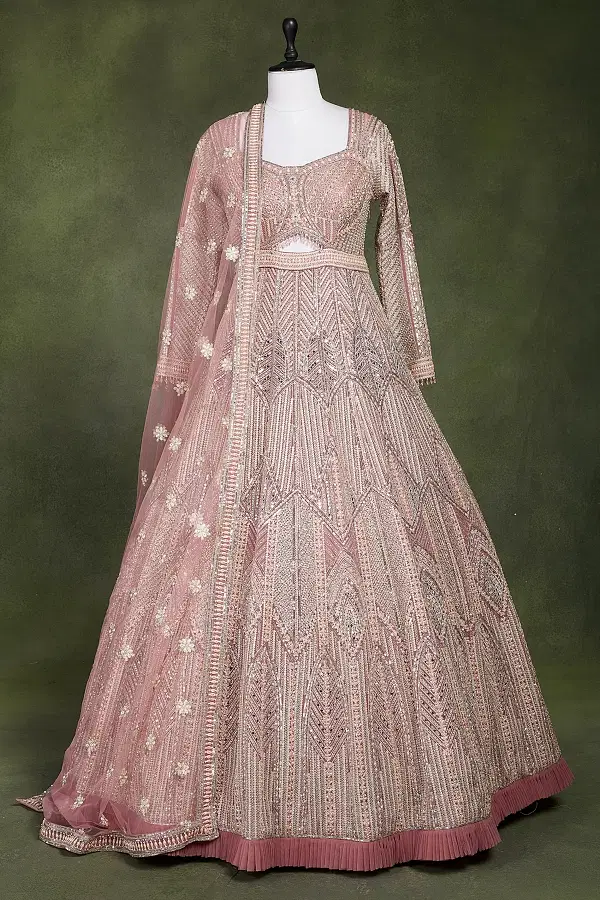 Indo western net dresses store