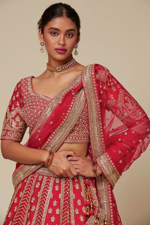 Latest bridal lehenga design top