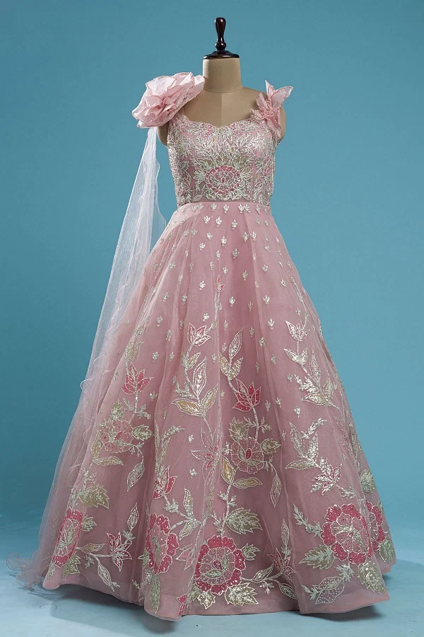 Fancy evening gown designs online