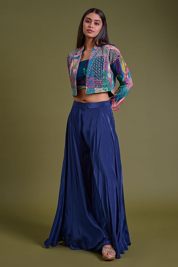Crop top suit dress outlet
