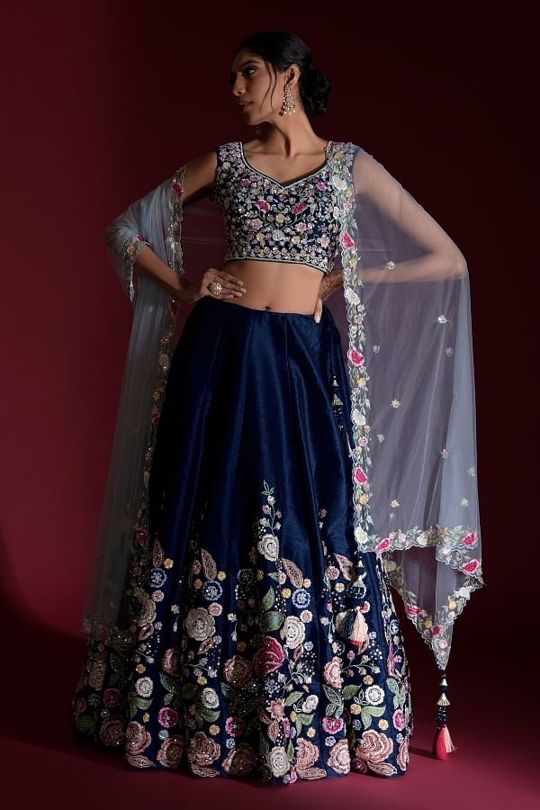 Wedding Wear Women SANGEET VOL-1 ALIZEH Embroidered Lehenga at Rs 5245 in  New Delhi