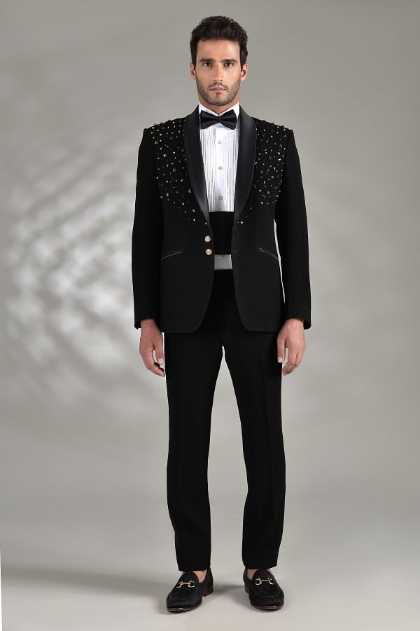 Beaded suit best sale