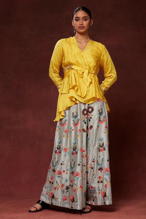 Crepe palazzo suits online