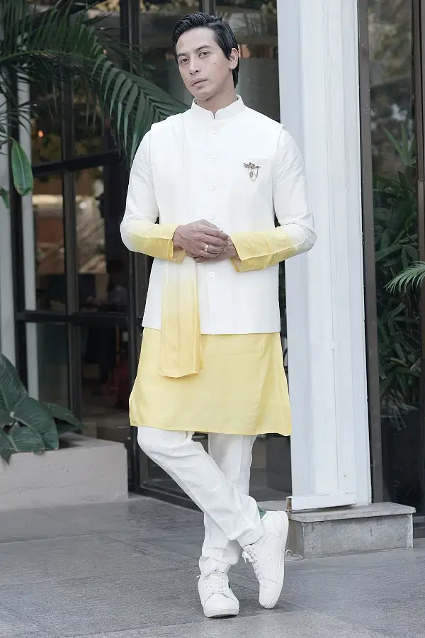 Waistcoat Waistcoat men westcoat for mens Kurta bandi waistcoat Samyakk