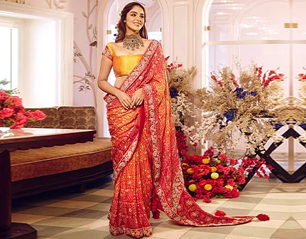 Pure Designer Embroidery Saree